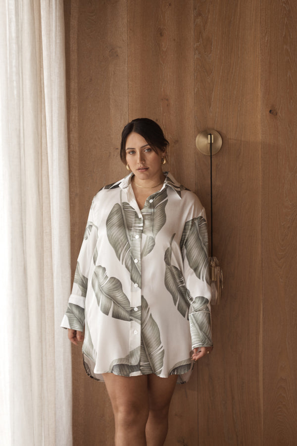 Paloma Aloe-Silk Shirt