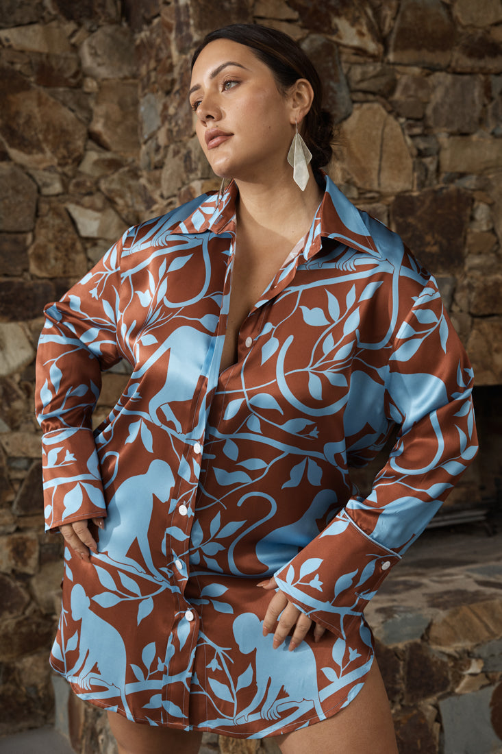 Corsica Aloe-Silk Shirt