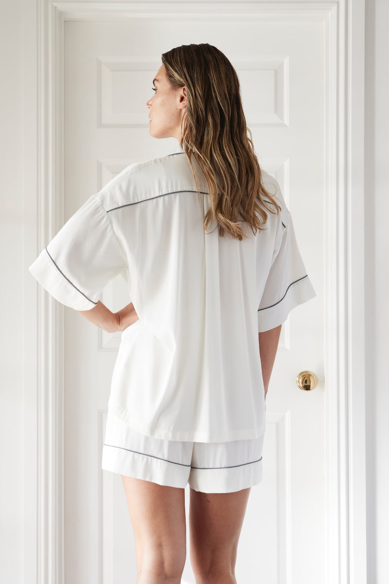 Isla Chantilly Silk Pyjama Set